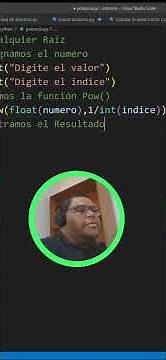 💻🔥 Aprende a calcular raíces en segundos con Pow() en Python 💥🚀