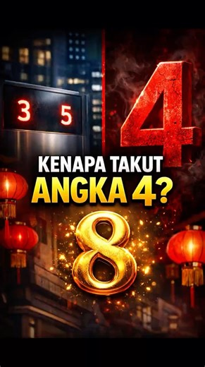 Misteri Angka 4 yang Dihindari Orang Tionghua yang Patut Kalian Tau‼️