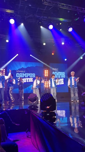 What a powerful performance from Cloud 7 here at the #SparkleCampusCutie finals! 🩵✨#Cloud7 | Sparkle GMA Artist Center