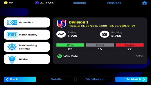 Efootball Matchmaking Area and Divisions 2023