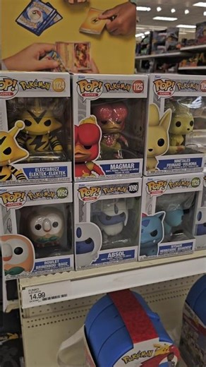 Pokemon Funko POP Figures at Target Ivysaur, Magmar, Electabuzz, Ninetales, Absol, Rowlet