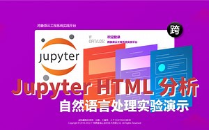自然语言处理实验演示 - 52. Jupyter HTML 分析