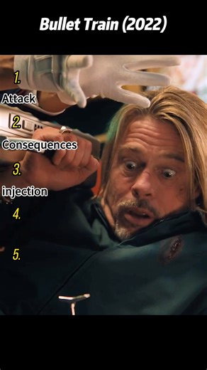 Bullet Train (2022) | Ladybug Seizes the Antidote Before Hornet