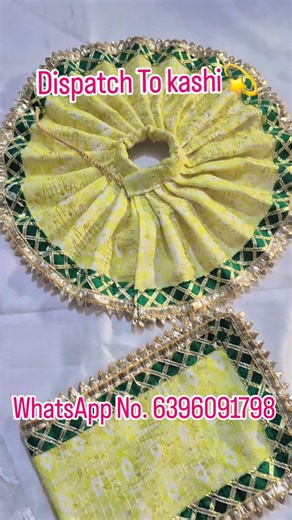 New Order Delivered 💫 DM for your order. #handmade #laddugopal #thakurji#shreeji #premanandjimaharaj