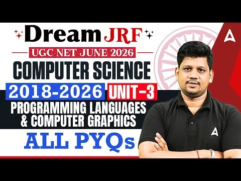 UGC NET Computer Science Unit 3 | UGC NET Computer Science Previous Year Questions By Mayank Sir