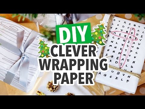 DIY Last-Minute Wrapping Paper ~ Christmas 2016 - HGTV Handmade