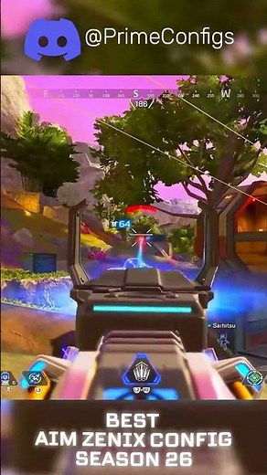 BEST AIM ZENIX CONFIG FOR APEX LEGENDS (SEASON 26)