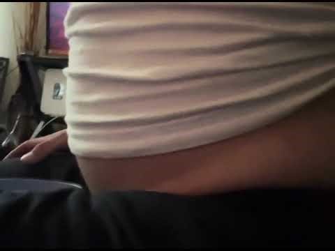 Fat Belly Feedee in Old/ Tight Clothes Chugging Weight Gain Shake