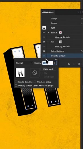 12K views · 123 reactions | Cách tạo hiệu ứng chữ 3D halftone với Adobe Illustrator ☀️ | Designer Vietnam | Facebook