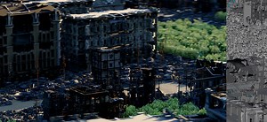 Ruins: A Blender Geometry Node Test