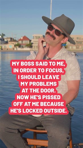 Took My Boss Literally and He Lost It #deadpan #humor #shorts