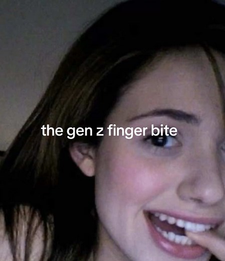 The Gen Z Finger Bite Trend Explained