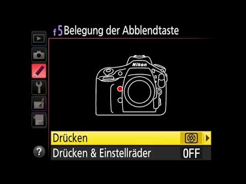 Blitz ganz einfach per Tasten an Deiner Nikon Deaktivieren
