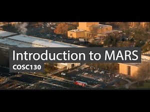 COSC130 - Introduction to MARS