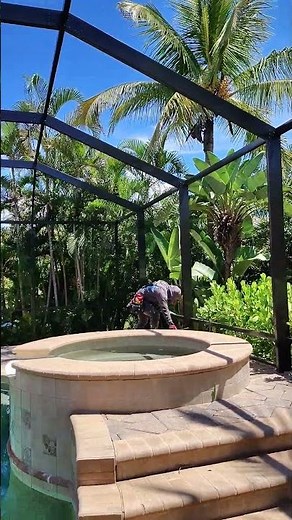 Lanai Screen Repair Service in SWFL www.pool-screen-repairs.com #ftmyers #naples #bonitasprings