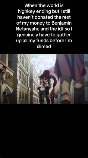 Just a disclaimer this video is not anti-Semitic, the fact the characters may represent Jewish culture was purely coincidental #fyp #funny #aot #giftok #israel