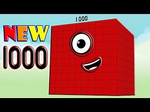 Numberblocks 900-1,000 - Learn to Count New Numberblocks