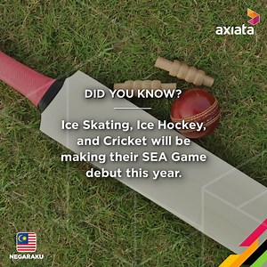 39K views · 284 reactions | Malaysia will participate in Ice Hockey, Cricket, Figure Skating, and Short Track Speed Skating at the 2017 SEA Games. Let’s cheer for our athletes as they put Malaysia’s competitive spirit on display. #ThisIsAxiata #KL2017 #BangkitBersama | Axiata | Facebook