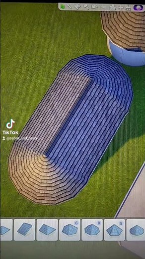 how to roof ovals and long octagons in the Sims 4 - tips and tutorials