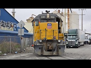 [HD] Union Pacific LOA33R Los Nietos Switcher Chase from Los Nietos to South Gate