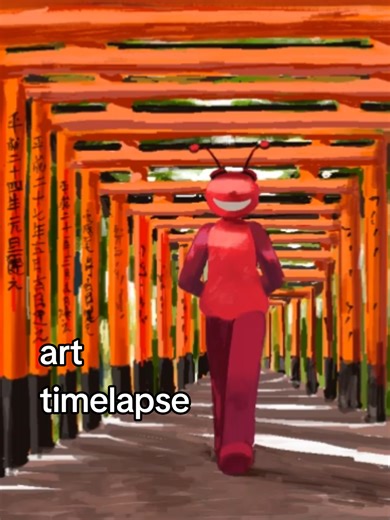 God Walks in the Middle of the Gate: Bugbo Art Timelapse