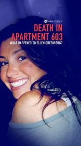 Stabbed 20 times in her own apartment. Her death was initially ruled a homicide… until it was switched to a suicide. What’s the truth? The stunning all-new true crime docuseries, “Death in Apartment 603: What Happened to Ellen Greenberg?” premieres Monday, September 29th, streaming only on Hulu and Hulu on Disney . | ABC News Studios