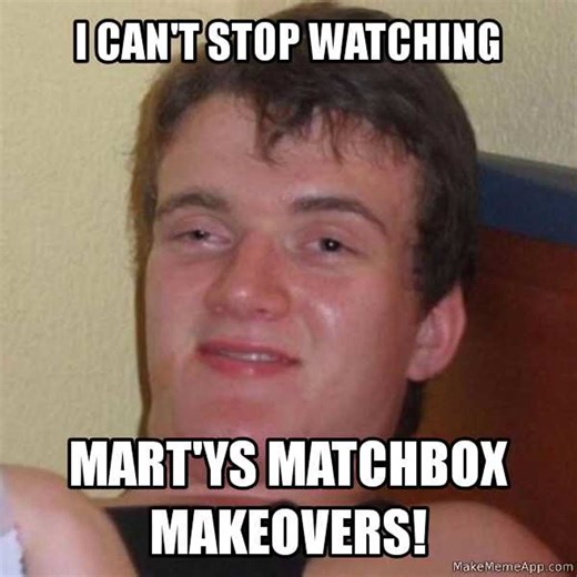 Martys Matchbox Makeovers on Reels