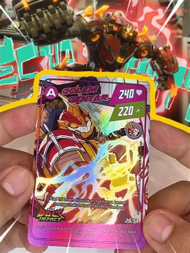 Unboxing Pek Bolt Impact part 9 ⚡🍃 #PekBoltImpact #MonstaPlay #BoBoiBoy