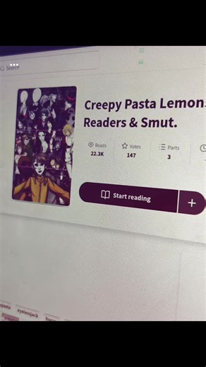 Eyeless Jack x Reader: A Creepy Pasta Story