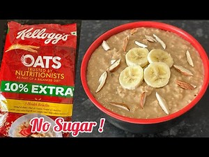 Kellogg’s Oats Recipe With Jaggery | How to make Kellogg’s Oats | Milk Oats with Kellogg’s Oats