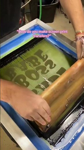 How to Make Screen Print Transfers #screenprinting #transferprinting