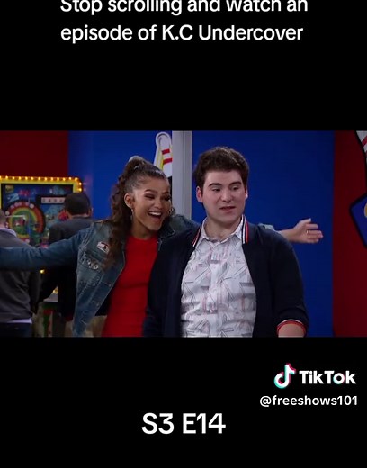 Kcundercover:Second chances s3 e14 #zendaya #kcundercover #fyp #tvshow #funny