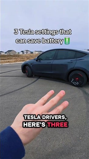 If you drive a Tesla, check these settings. ⚡️ #tesla #automobile #ev