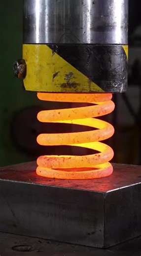 Best experiment of Hydraulic Press with Hot Spring, Asmr is Satisfactory!! #asmr #satisfying #hydraulicpress #asmrsounds #satisfyingvideo #spring #hotspring