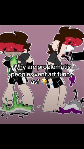 it’s fine to laugh at it because they’re problematic man but it’s NOT alright to mock a normal persons vent art because they haven’t done anything wrong #fyppoppppppppppppppppppppppp #viral #vent #corny #problematic