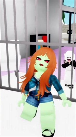 Her Mom turned into an Zombie, so she did this to save her… #roblox #robloxshorts #robloxstory