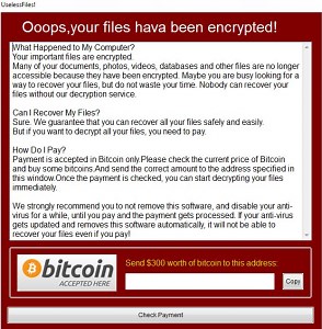 .UselessFiles Ransomware Virus - Hoe te verwijderen en herstellen van gegevens
