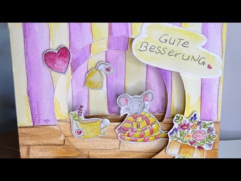 ✨ DIY Shadow Box Karte basteln | Schritt-für-Schritt Anleitung