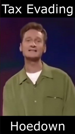 Ryan Stiles: Cut hoedown about Tax Evasion #shorts #whoselineisitanyway