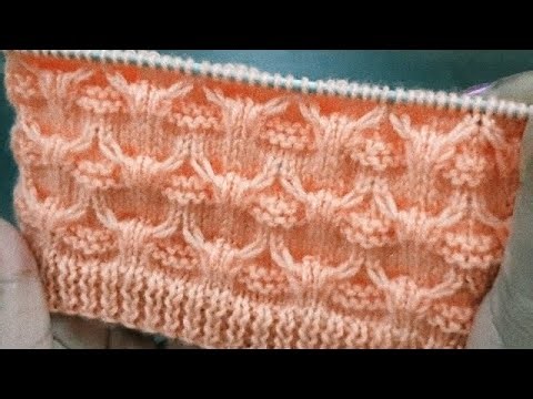 Knitting border design/pattern for cardigan, sweater, jacket, frock, shawl, blanket ||in hindi||