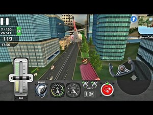 Helicopter Flight Pilot Simulator - HFPS | Android Gameplay Simulator