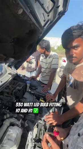330W LED H7 bulb that actually works ✅ #shorts #caraccessories