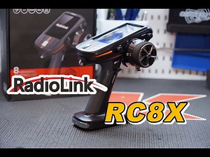 乐迪 RC8X 彩色触摸屏8通道模型遥控器超详细测试使用感受分享《超人聊模型》243