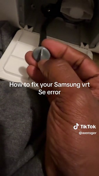 Hiw ro repair samsung SE error washee not draining #samsung #samsungtips #dad #washingmachine