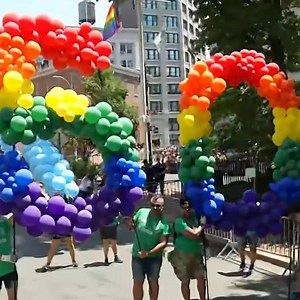 New York City's Pride parade is one of the largest in the movement's history http://mag.time.com/eQSjIKh | TIME