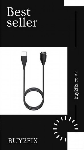 For Garmin Watch Charging Cable, USB-C / Type-C to Straight