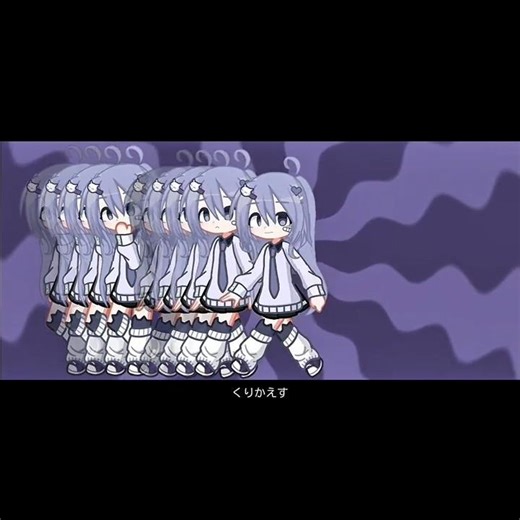 Looping the rooms meme || ib: trend #gacha #gachaanimation #gachatrend