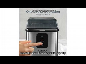Igloo Self-Cleaning Ice Maker Review: Is It Worth Buying for Quick, Easy Ice?