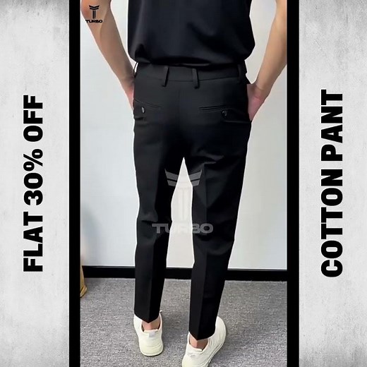 Premium Cotton Trousers for Men | Daily Wear Comfort & Style