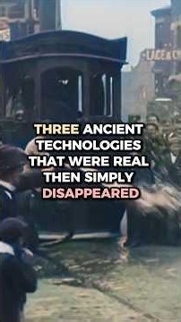 Three Ancient Technologies That Simply Disappeared